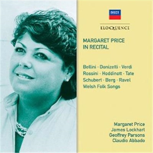 Margaret Price In Recital - Price, Margaret Cd Album - Main Image