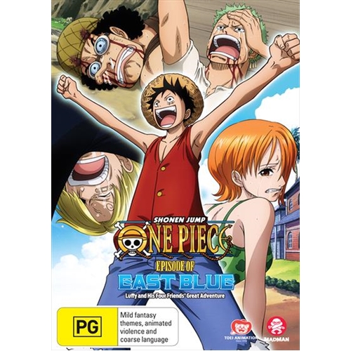 One Piece - Episode Of East Blue - Luffy And His Four Friends' Great Adventure DVD - Main Image