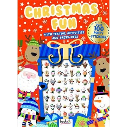 Puffy Sticker Christmas Fun With Festive Activities - Main Image