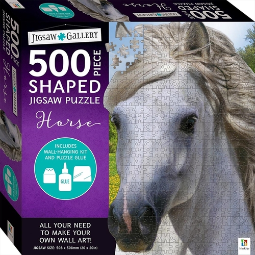 Horse 500 Piece Shaped Jigsaw Puzzle - Main Image