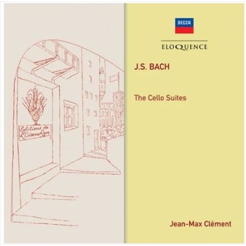 Bach: Cello Suites - Clement, Max Cd Album - Main Image