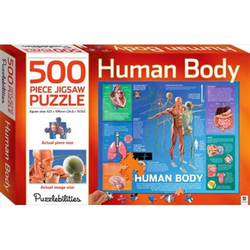 Human Body 500 Piece Jigsaw Puzzle - Main Image