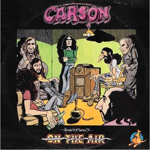 On The Air Recorded Live 70-73 - Carson Cd Album - Main Image