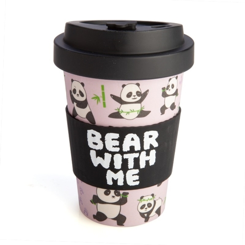 Panda Eco-to-Go Bamboo Cup - Main Image