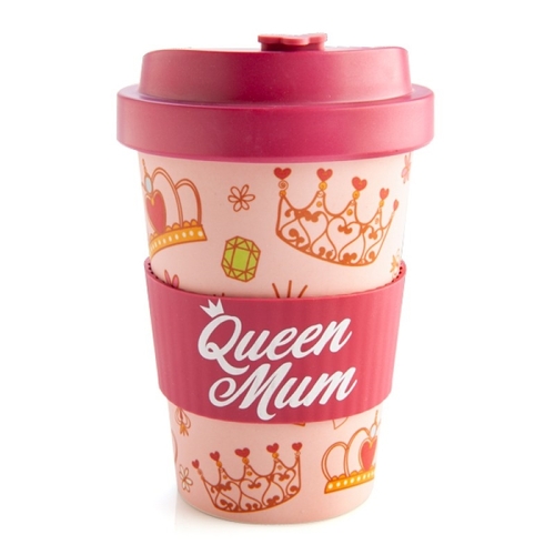 Queen Mum Eco-to-Go Bamboo Cup - Main Image