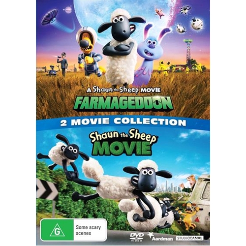 A Shaun The Sheep Movie - Farmageddon / Shaun The Sheep Movie | Double Pack - Franchise Pack DVD - Main Image