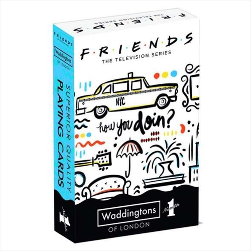 Friends Waddingtons Number 1 Playing Cards - Main Image