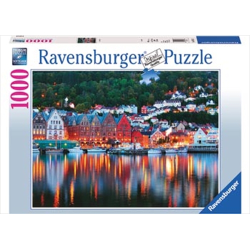 Ravensburger - Bergen Norwegian Puzzle 1000pc - Main Image