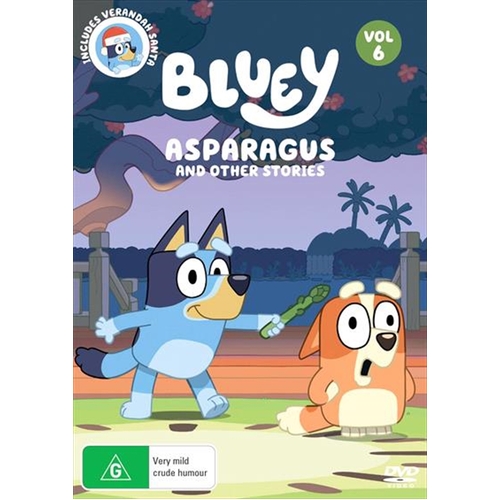 Bluey - Asparagus And Other Stories - Vol 6 DVD - Main Image