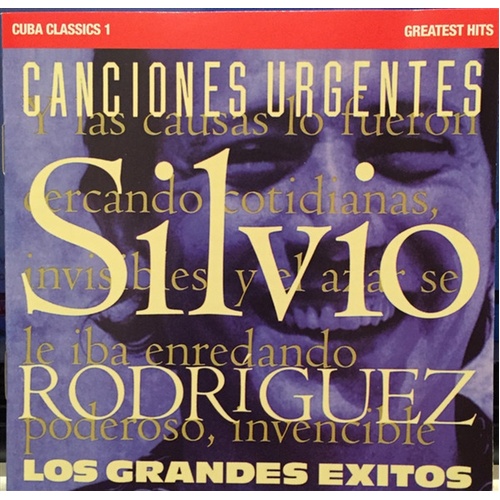 Cuba Classics 1: Canciones Urg - Rodrigues, Silvio Cd Album - Main Image
