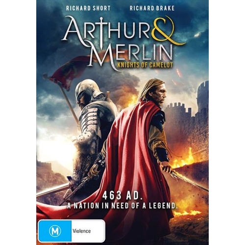Arthur and Merlin - Knights Of Camelot DVD - Main Image