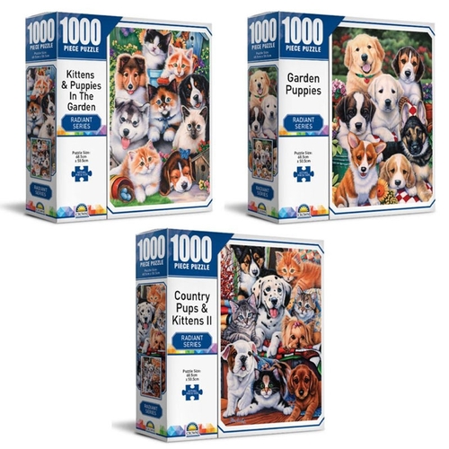 Radiant Series - Crown 1000 Piece Puzzle (SELECTED AT RANDOM) - Main Image