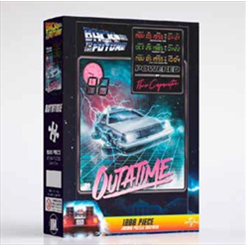 Outatime - Back To The Future 1000 Piece Puzzle - Main Image