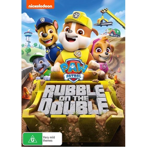 Paw Patrol - Rubble On The Double! DVD - Main Image
