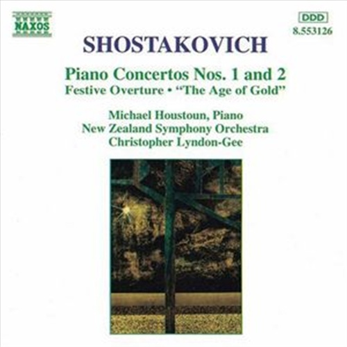 Shostakovich:Piano Concer - Houstoun/Nzso/L Cd Album - Main Image