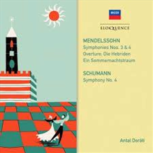 Mendelssohn And Schumann: Symp - Antal Dorati Cd Album - Main Image