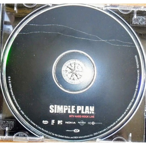 Mtv Hard Rock Live - Simple Plan Cd Album - Main Image