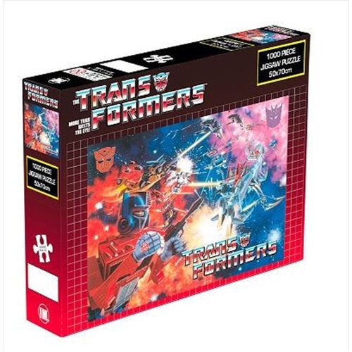 Transformers Space Battle 1000 Piece Puzzle - Main Image