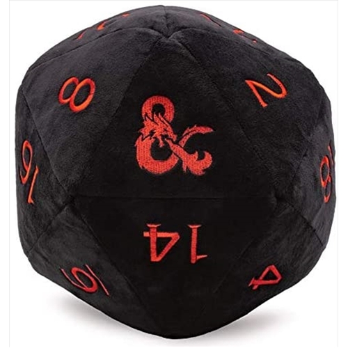 Jumbo D20 Dice Plush - Main Image