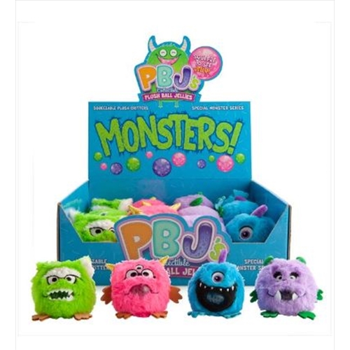 Monster Plush Ball Jellies - (SELECTED AT RANDOM) - Main Image