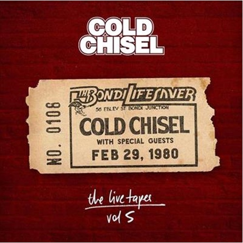 Live Tapes Vol 5: Live At Bond - Cold Chisel Cd Album - Main Image
