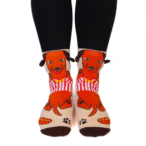 Dachshund Feet Speak Socks - Main Image