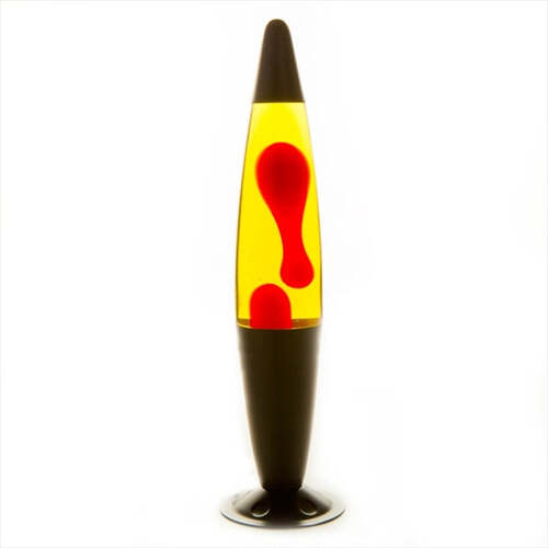 Black/Red/Yellow Peace Motion Lamp - Main Image
