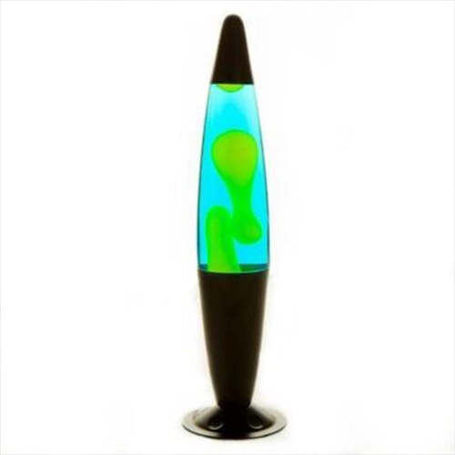 Black/Yellow/Blue Peace Motion Lamp - Main Image