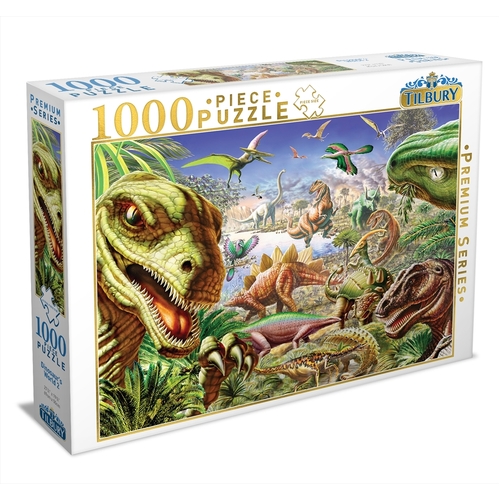 Dinosaurs World 2 1000 Piece Puzzle - Main Image