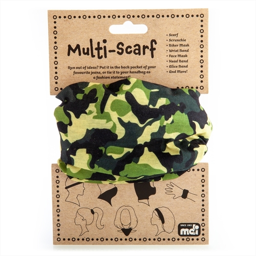 Camo Multi-Scarf - Main Image