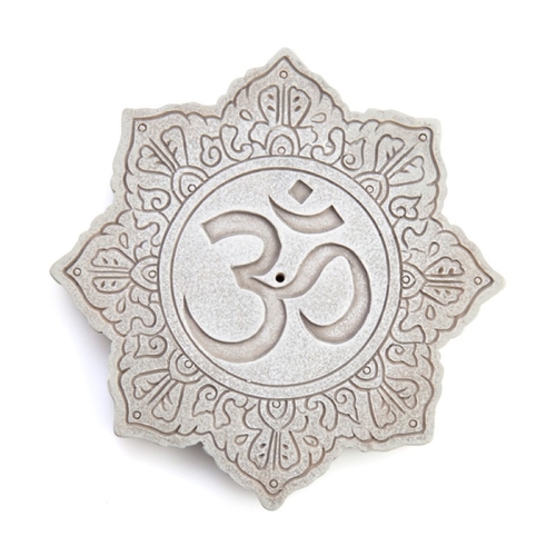 Stone Om Incense Burner - Main Image