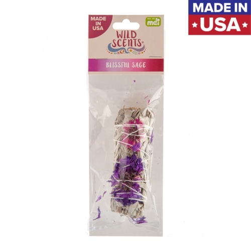 Wild Scents Blissful Sage & Herbs Smudge Stick - Main Image