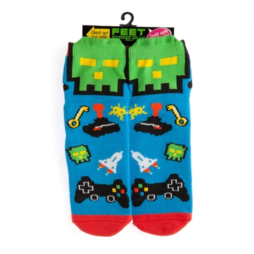 Gamer Feet Speak Socks - Main Image