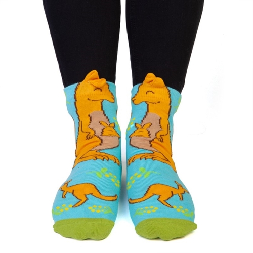 Big Kangaroo Feet Speak Socks - Main Image