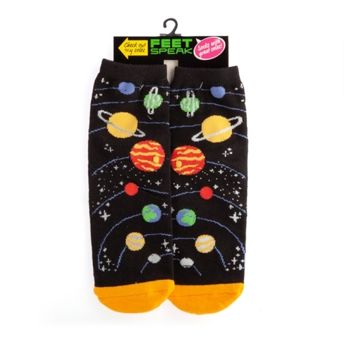 Planetary Feet Speak Socks - Main Image