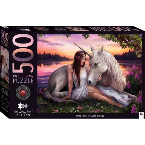 Mindbogglers Artisan Jigsaw: Pure Heart 500 Piece Puzzle - Main Image