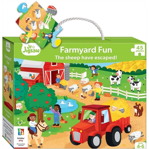 Farmyard Fun 45 Piece Puzzle - Main Image