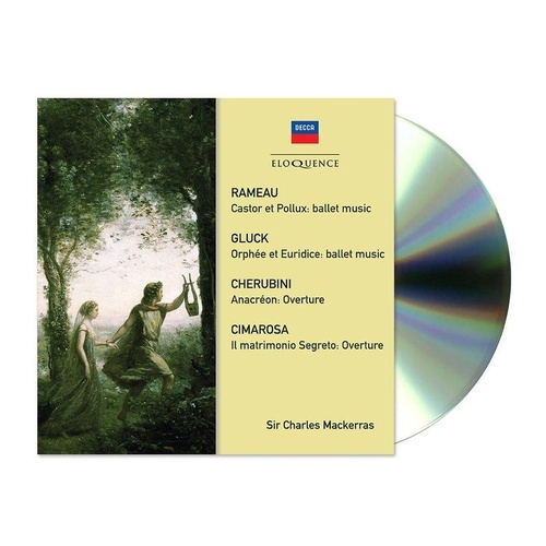 Gluck Rameau: Orchestral Suite - Mackerras, Charles Cd Album - Main Image