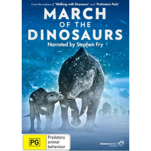 March Of The Dinosaurs DVD - Main Image