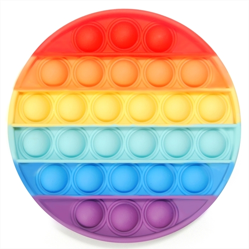 Rainbow Round Push And Pop - Main Image