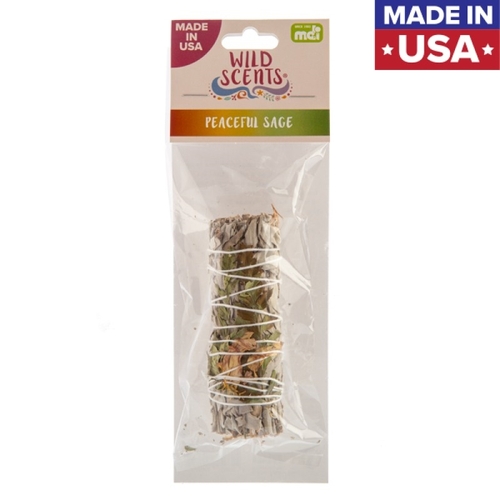 Wild Scents Peaceful Sage & Herbs Smudge Stick - Main Image