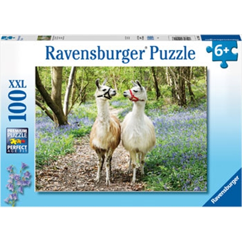Llama Love 100 Piece Puzzle - Main Image