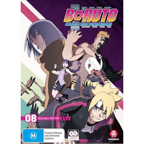 Boruto - Naruto Next Generations - Part 8 - Eps 93-105 DVD - Main Image