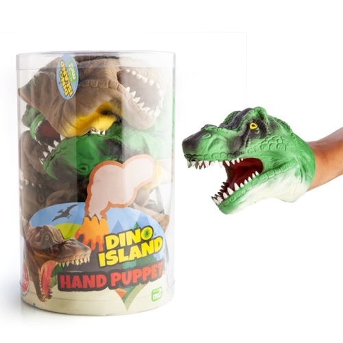 Dino Island T-Rex Hand Puppet (Chosen At Random) - Main Image
