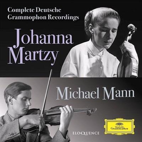 Complete Deutsche Grammophon R - Martzy, Johanna: Mann, Michael Cd Album - Main Image