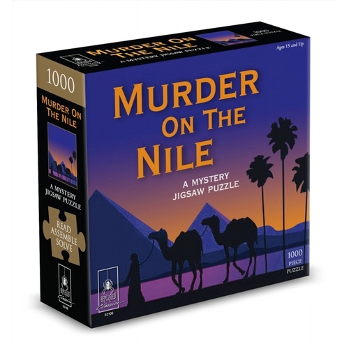 Murder On The Nile Mystery Puzzle - 1000 Piece - Main Image