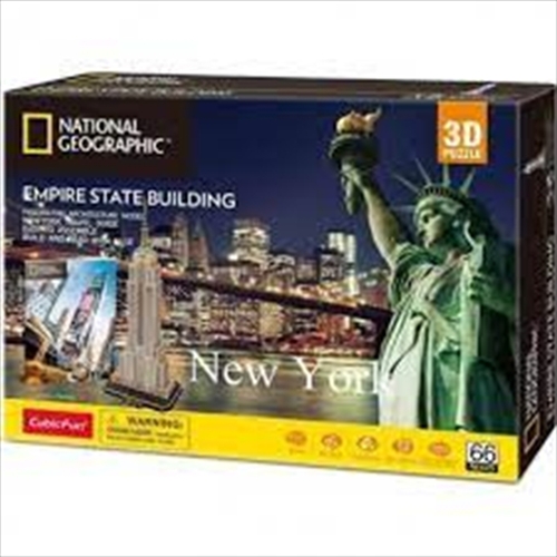 National Geographic - New York Empire State Building Puzzle  66 Piece - Main Image