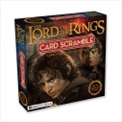 Lord Of The Rings Card Scramble Board Game - Main Image