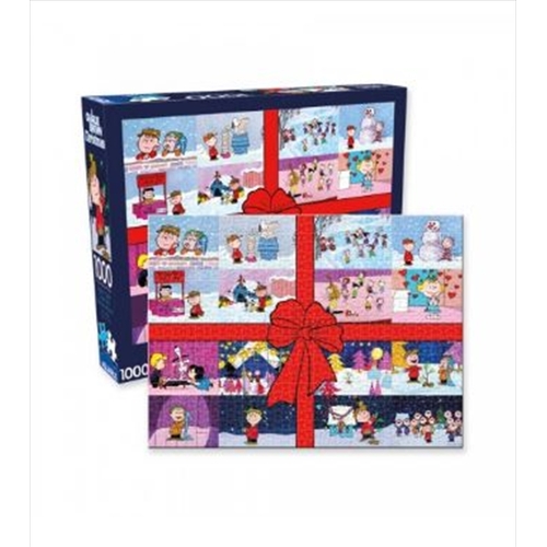 Charlie Brown Christmas Present 1000pc Puzzle - Main Image