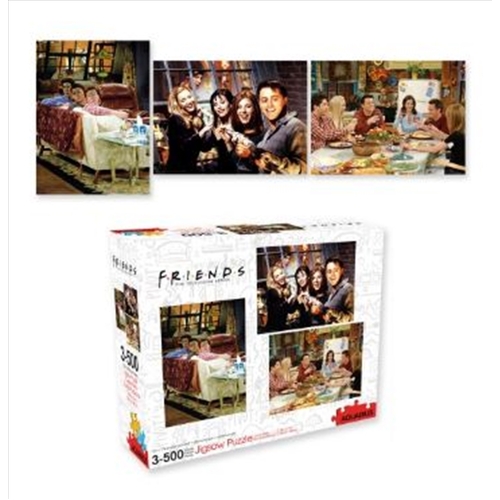 Friends 500pc x 3 Puzzle Set - Main Image